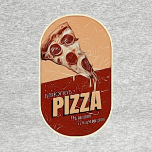 everybody loves piizza retro vintage T-Shirt